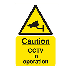 WARNING CCTV SAV  (PK5)