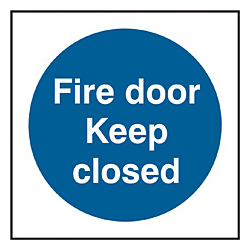 FIRE DOOR KEEP CLOSED SAV(PK5) - BSS11340