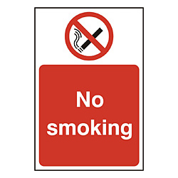 NO SMOKING RPVC (PK5) - BSS11811