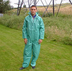 CHEMTEX COVERALL GREEN 