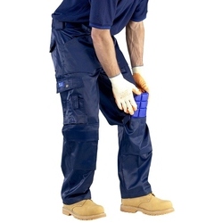 Knee Pad Work trousers in Regular and Tall Fit Navy