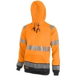 BEESWIFT HIVIS TWO TONE HOODY OR/BLK 