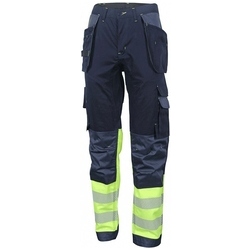 BEESWIFT HIVIS TWO TONE TROUSERS SAT YELL/NVY