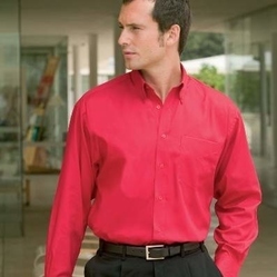 Kustom Kit Mens Long Sleeve Premium Oxford Shirt