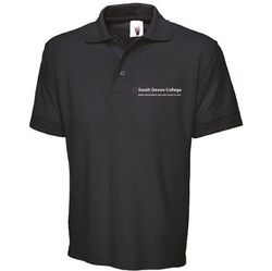 Uneek Premium Polo shirt with South Devon College Animal Management course embroidery